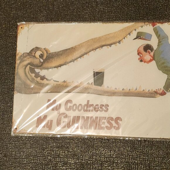 My Goodness My GUINNESS Wall Sign Plaque Tin Sign BNIP - Picture 3 of 4